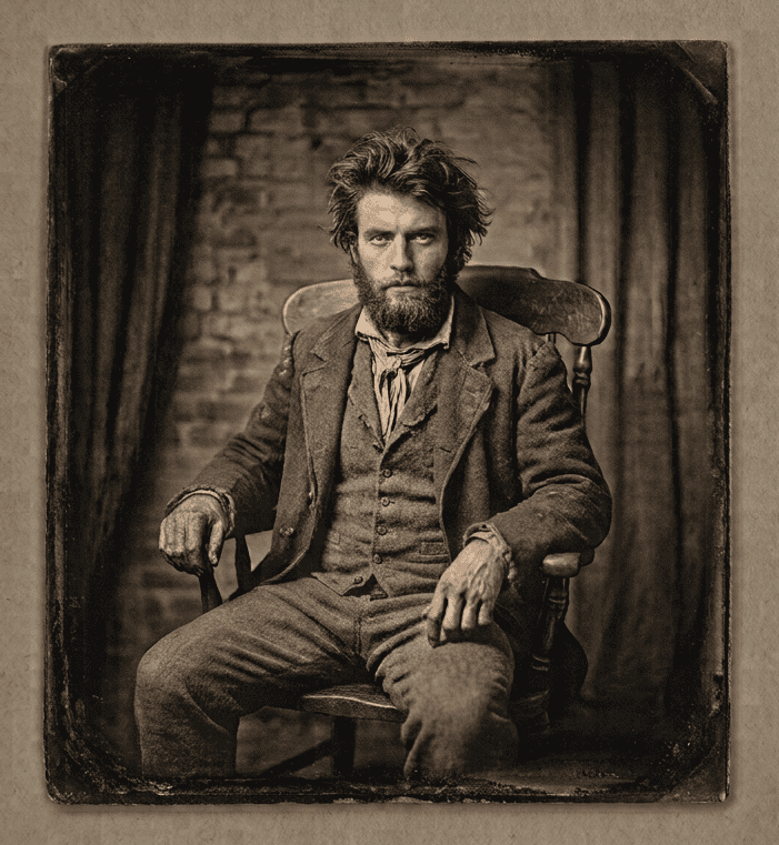 A photograph of the misfit gentleman
